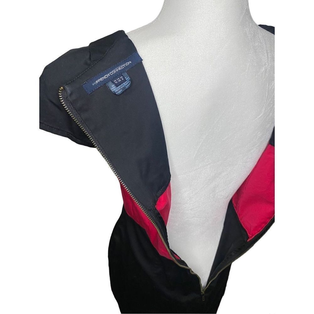 French Connection Fuchsia And Black Color Block F… - image 6